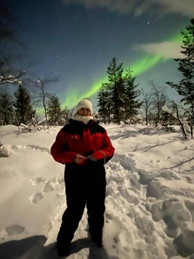 Karen went to Lapland!